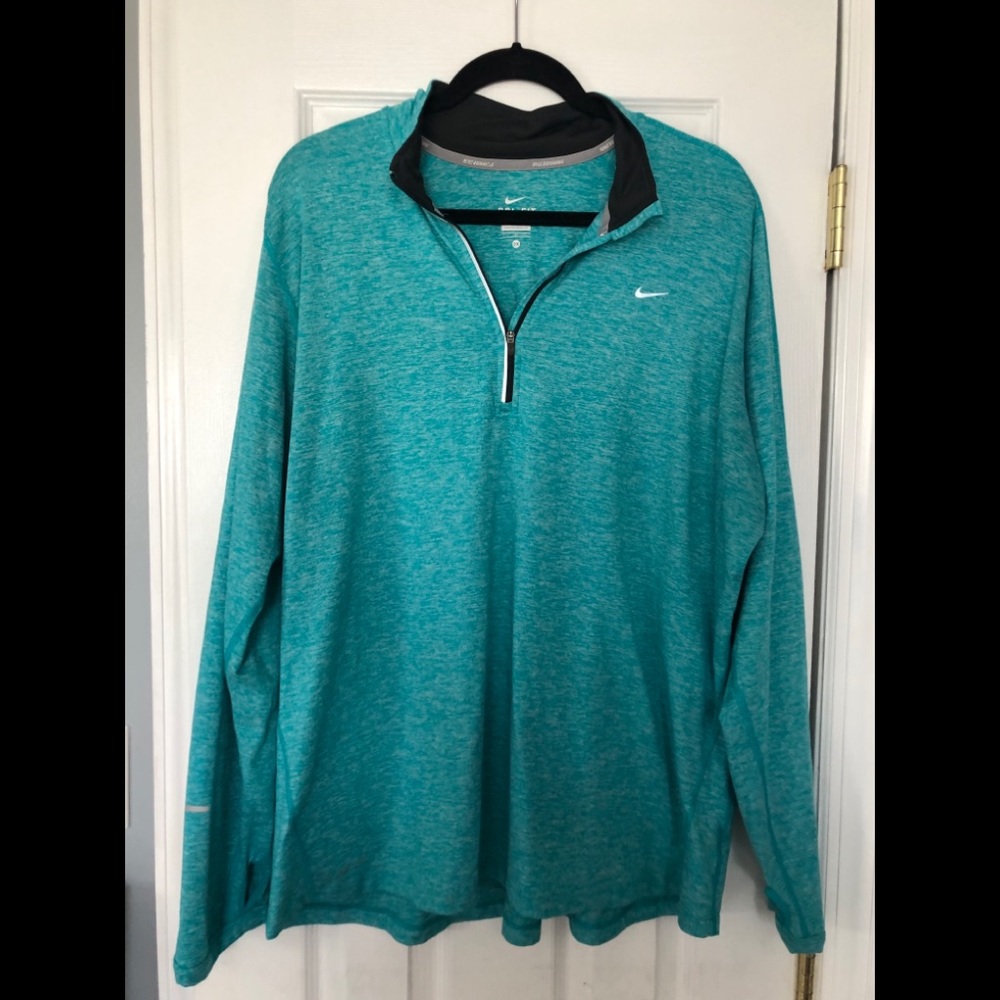 Nike Women’s Dri-Fit Turquoise Long Sleeve